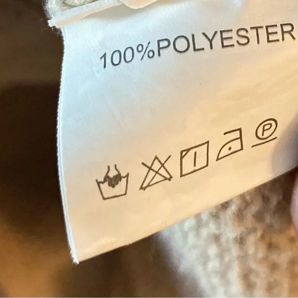 Women’s Tan Pull Over Sweater V-Neck - Picture 8 of 8